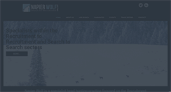 Desktop Screenshot of napierwolf.com